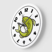 Horloge Poisson-chat (Angle)