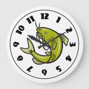 Horloge Poisson-chat