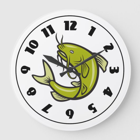 Horloge Poisson-chat (Recto)