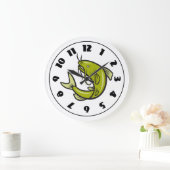 Horloge Poisson-chat (Maison)