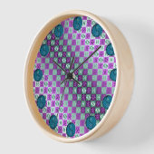 Horloge Poissons & Coq d'eau (Angle)
