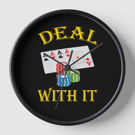 Horloge Poker (Recto)