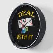 Horloge Poker (Angle)