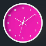 Horloge Police Couleurs et chiffres personnalisés de l'hor<br><div class="desc">Belles couleurs personnalisables Horloges murales - Choisissez / ajoutez vos couleurs arrière - plans et numériques préférées ! Choisissez vos polices numériques uniques ! ou Ajoutez votre texte / nom / date / logo / image ...  ou sinon :) Bonne chance - Soyez heureux :)</div>