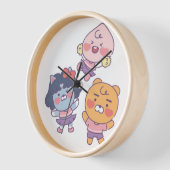 Horloge Pom-Pom Girls (Angle)