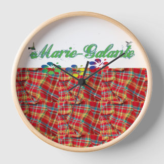 Horloge Porte-clé en métal