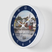 Horloge Portsmouth Harbor (Angle)