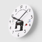 Horloge pour couturier ou artisan en nous tous (Angle)