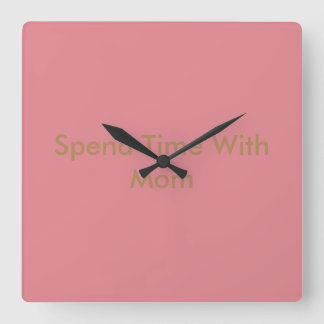 Horloge pour maman.