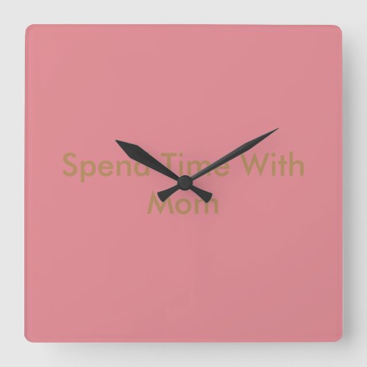 Horloge pour maman. (Recto)