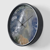 Horloge Poussière vers l'Amérique du Sud (Angle)