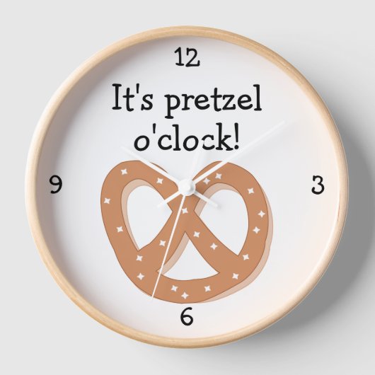Horloge Pretzel O'Clock (Recto)