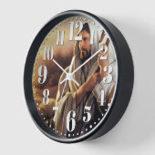 Horloge Prière du Seigneur Jésus Christ Pasteur (Angle)