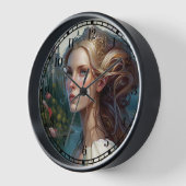 Horloge Princess Castle Imaginaire Art (Angle)