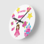 horloge princesse personnalisée (Angle)