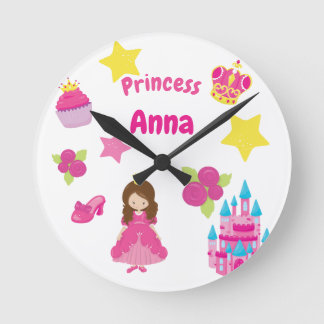 horloge princesse personnalisée