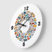 Horloge principale (Angle)