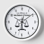 Horloge Procureur | Bureau du droit (Recto)