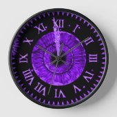 Horloge Purple Midnight Clock (Recto)