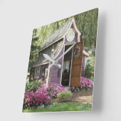 horloge Purple Tiny House (Angle)