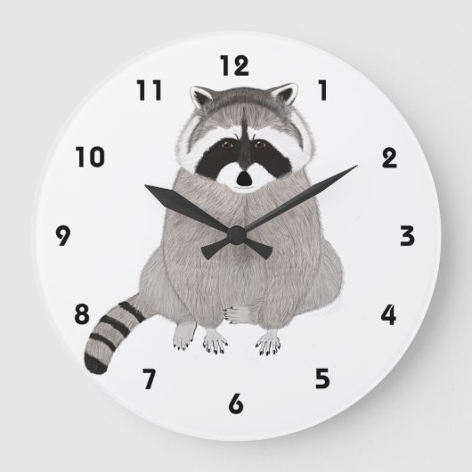 Horloge Raccoon (Recto)