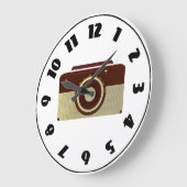 Horloge radio antique (Angle)