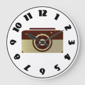 Horloge radio antique (Recto)