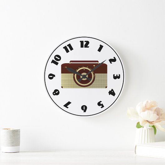 Horloge radio antique