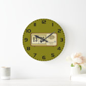 Horloge Radio Flip Rétro Vintage (Maison)