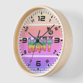 Horloge Rainbow Love Qui Vous Voulez (Angle)