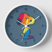 Horloge Rainbow Snoopy (Recto)
