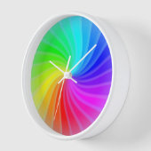 Horloge Rainbow Twirl (Angle)