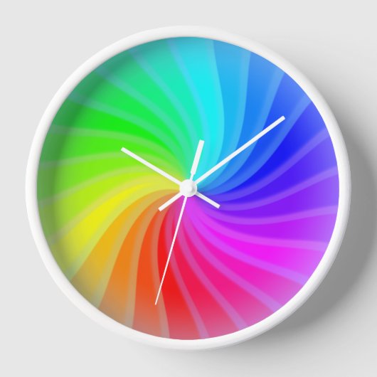 Horloge Rainbow Twirl (Recto)