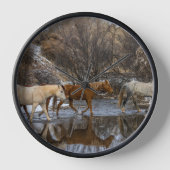 Horloge Ranch du cheval Hideout (Recto)