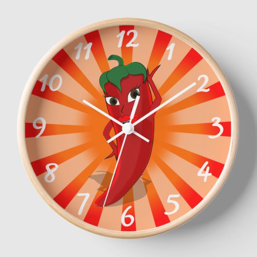Horloge Red Pepper Superstar (Recto)