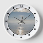 Horloge - Reflets du soleil sur l'océan (Recto)