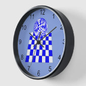 Horloge - Réflexion du tableau de contrôle dans la (Angle)