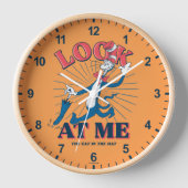 Horloge Regarde-Moi Chat Dans Le Casquette (Recto)