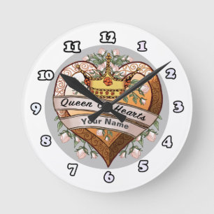 horloge Reine de mon coeur