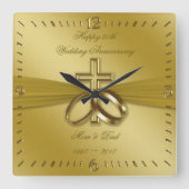 Horloge religieuse du 50e anniversaire du Mariage (Recto)