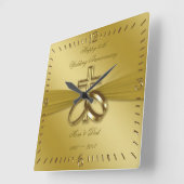 Horloge religieuse du 50e anniversaire du Mariage (Angle)