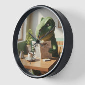 Horloge Reloj con diseño dinosaurio (Angle)
