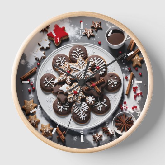 Horloge Reloj de pared navidad 1 - 001 (Recto)