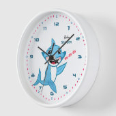 Horloge Requin-bébé (Angle)