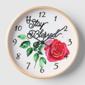 Horloge Restez béni (Recto)