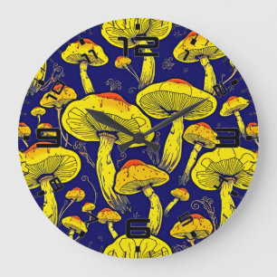 Horloge Rétro - Charme Vibrant et intemporel
