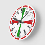 Horloge rétro de la salle de radio nautique avec m (Angle)