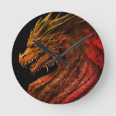 Horloge rétro Epic Dragon (Recto)