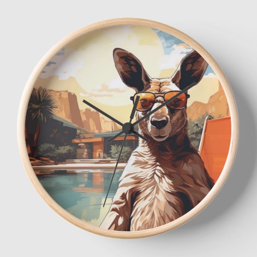 Horloge Retro Roo (Recto)