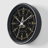 Horloge Retro U.S. NAVY Clock imitation (Angle)